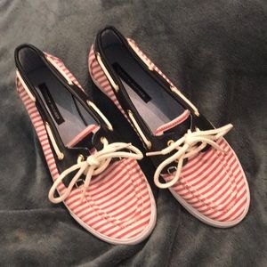 Tommy Hilfiger Patriotic Boat Shoes